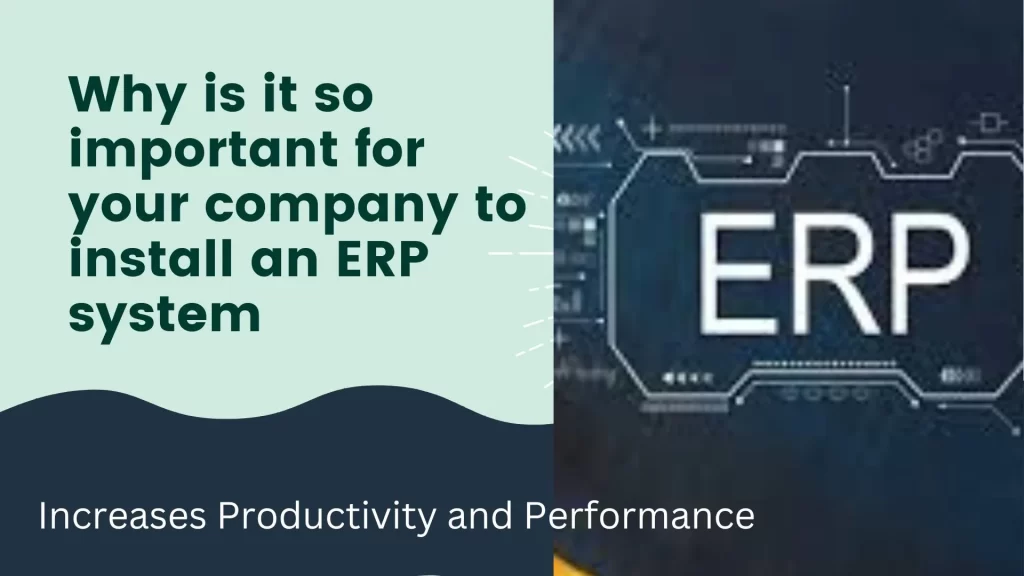 Deploying ERP system in your organization